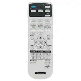 ALLIMITY - Replacement Remote Control , Fit for EPSON Projector EX3220 VS335W EX5220 EX5230 EX6220 EX7220 VS230 VS330 725HD 730HD - White