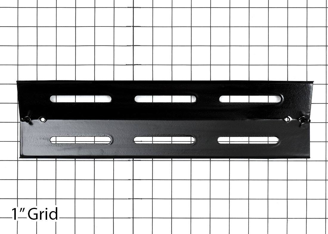 Alt View 1. Music City Metals - Music City Metals - MCM939163111 heat plate porc stl 15 1/16 x 4 grates heat plates and angles.