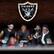 Alt View 1. Imperial - Las Vegas Raiders Logo Lighted Recycled Metal Sign - White.