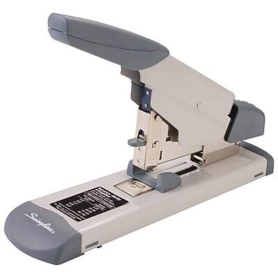 Alt View 2. Swingline - Heavy Duty Reduced-Effort Desktop Stapler, 160-Sheet Capacity - Gray/Silver.