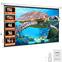 VEVOR - Motorized Projector Screen, 100 inch 16:9 4K 1080 HD Electric Projector Screen, Automatic Projection Screen - White