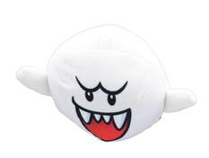 Front. Nintendo - Nintendo Villains Boo 7" Plush - White.