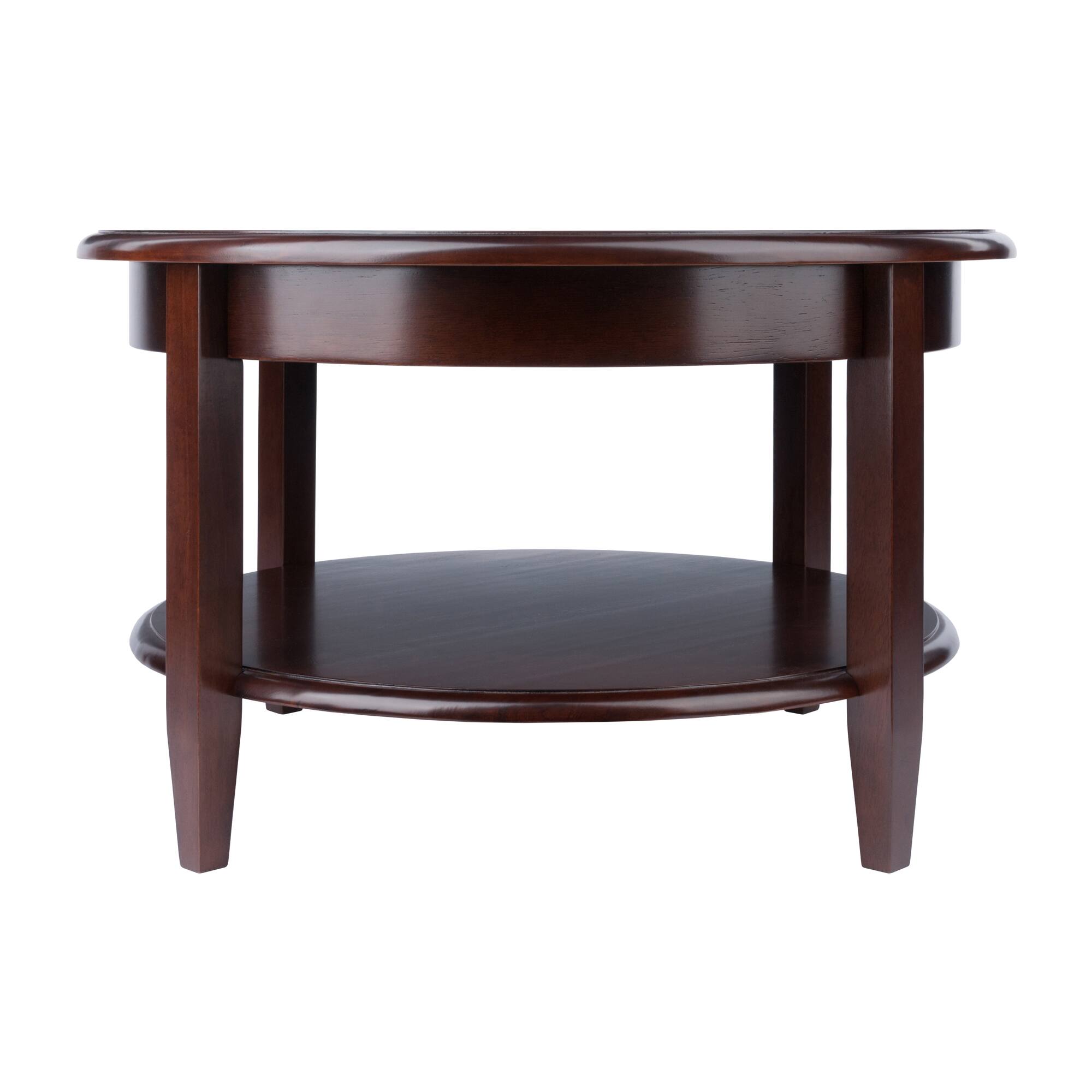 Alt View 3. Winsome Wood - Concord Round Coffee Table - Walnut.