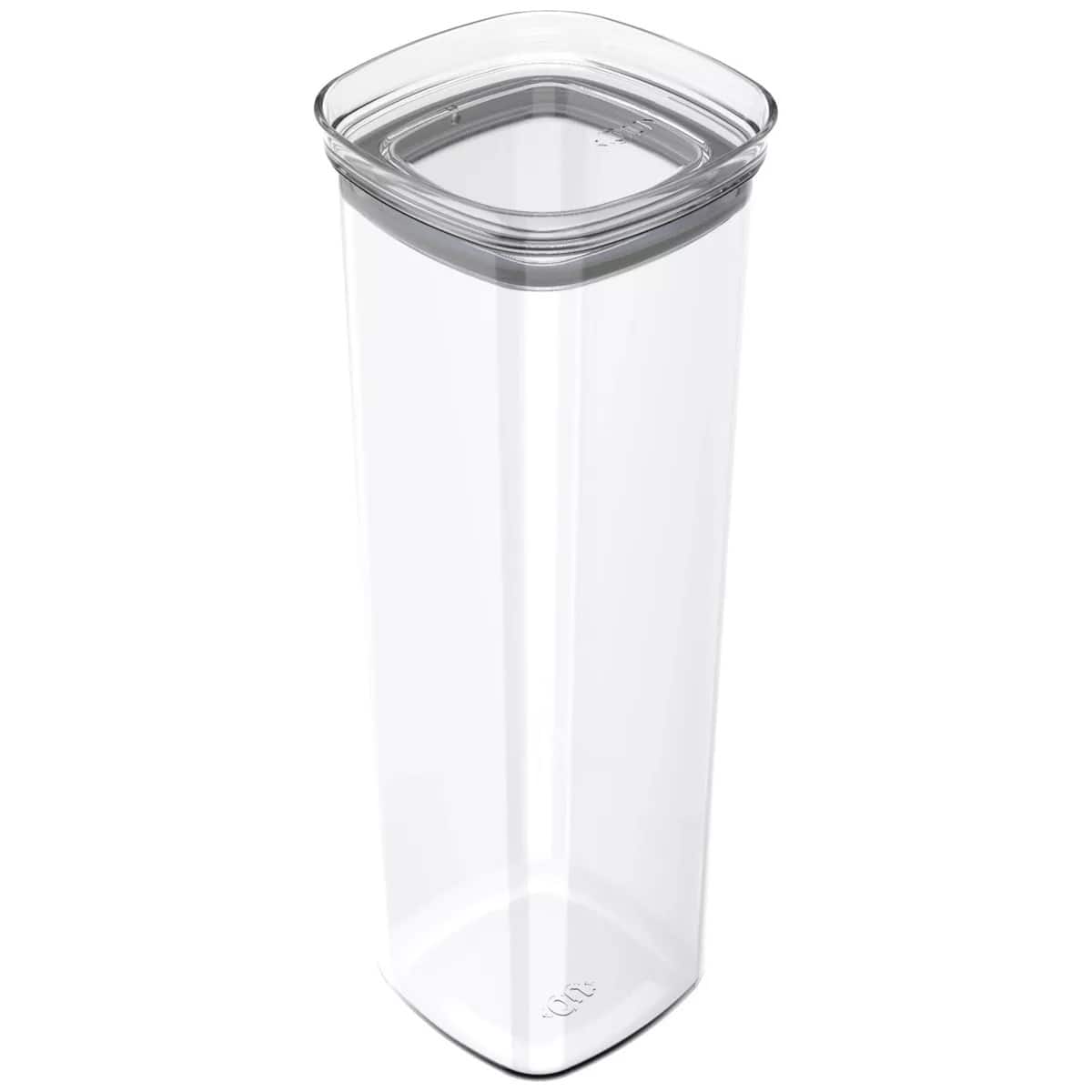 OU - Airtight Food Storage Container 2.1qt, BPA Free Clear Plastic Storage Container with Leak Proof Lid