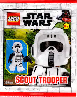 NEW LEGO Star Wars Scout Trooper paper bag 912307