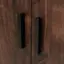 Alt View 13. Sauder - Market Commons Storage Cabinet - Rich Walnut.
