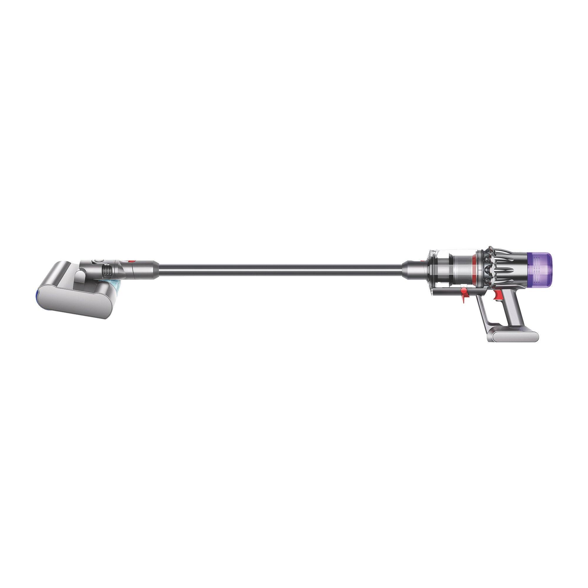 Left. Dyson - Dyson V9 Submarine Extra Dry Cordless Wet and Dry Stick Vacuum - Dark Gray.