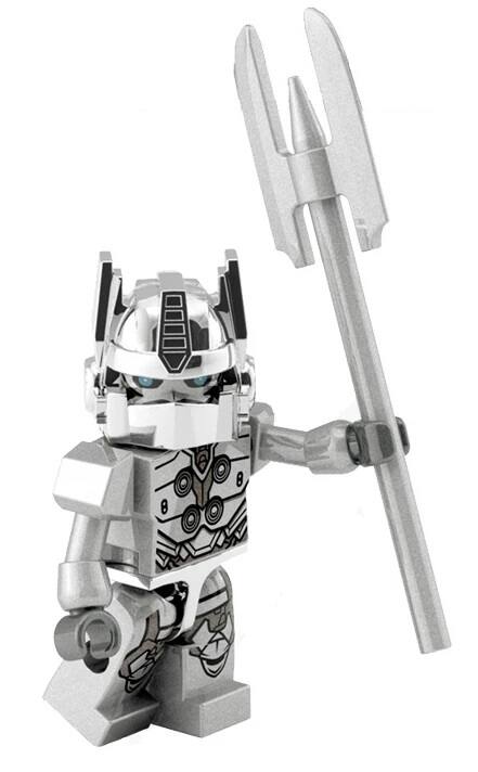 Alt View 6. Transformers - Silver Knight Autobots Set | Transformers KRE-O Set.