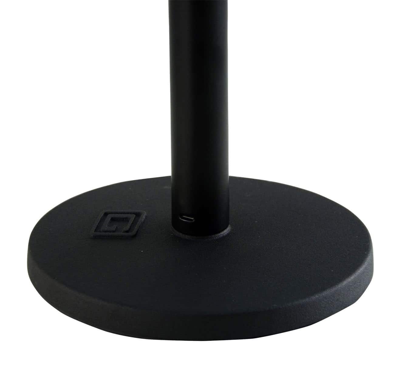 Alt View 12. Gator Frameworks - Desktop Microphone Stand with Round Base - Black.