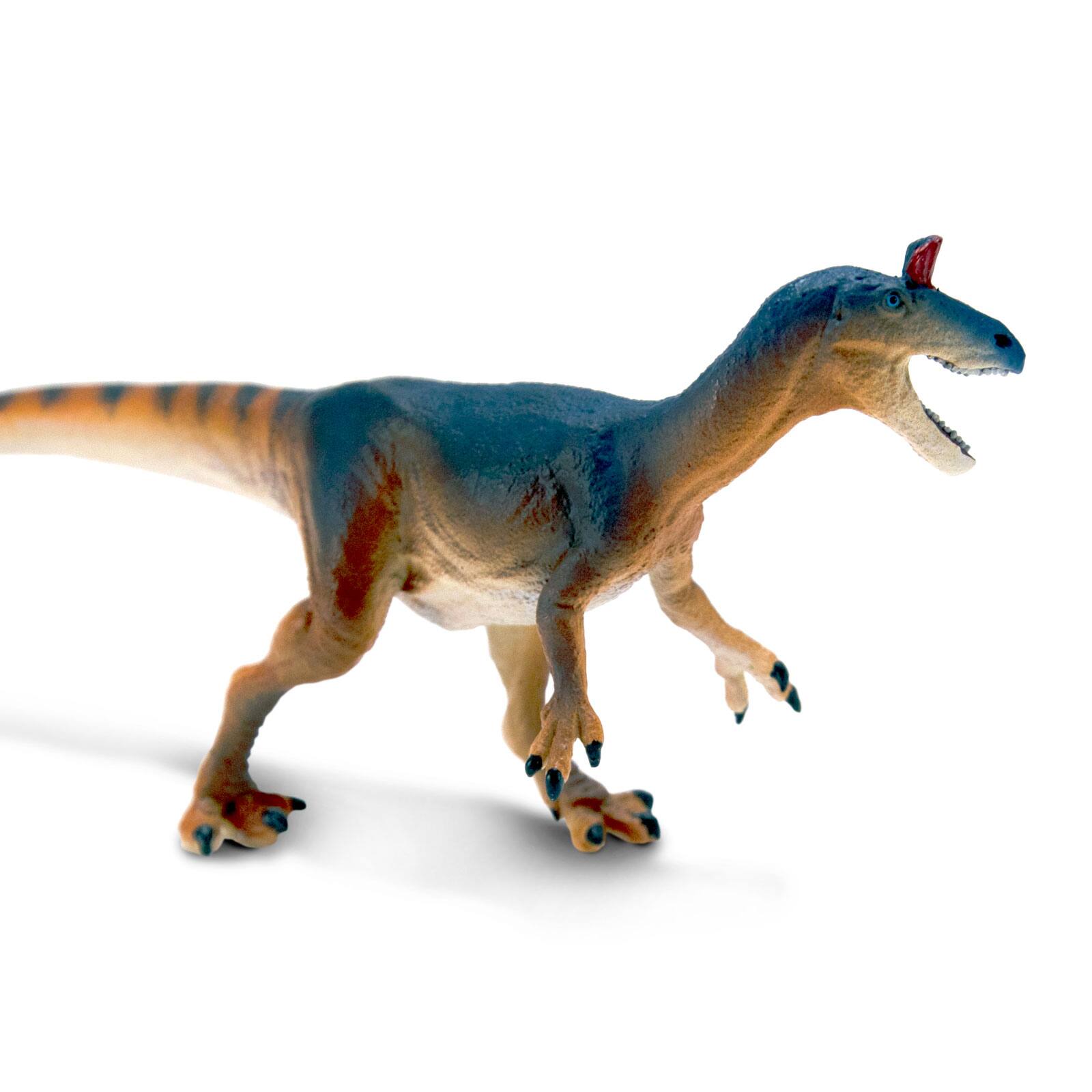 Angle. Safari Ltd. - Cryolophosaurus Toy Figurine.