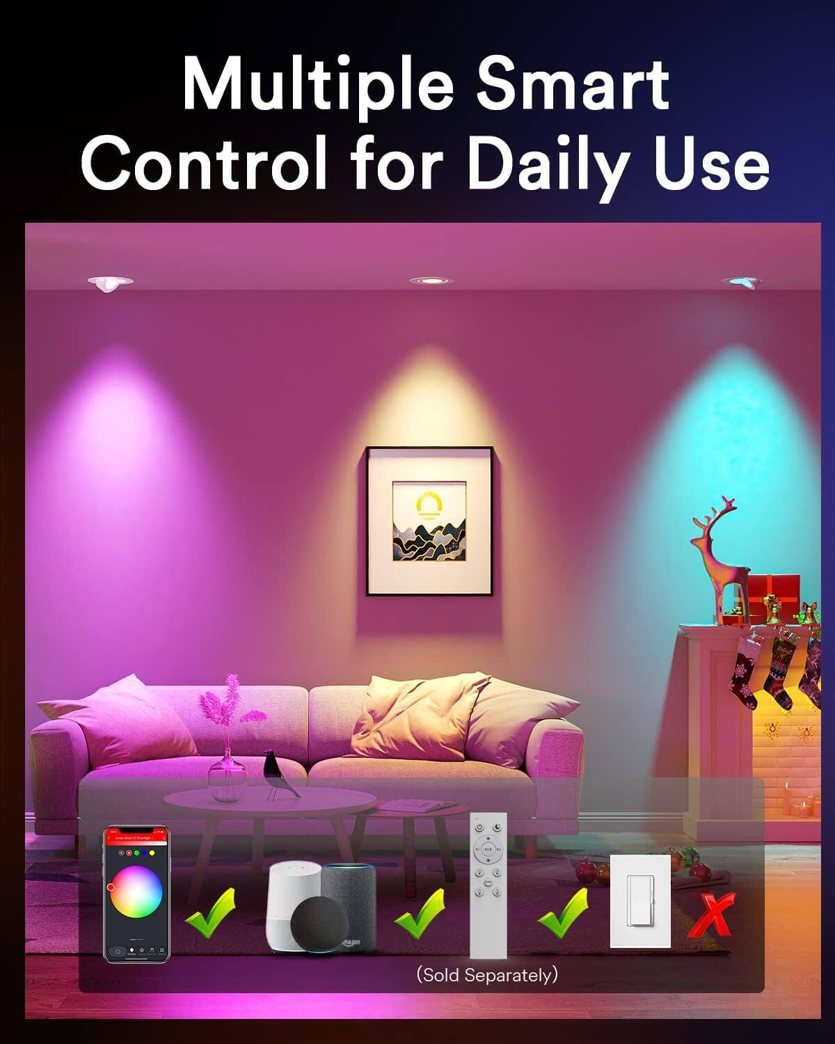 Multiple Smart Control for Daily Use  
(Sold Separately)