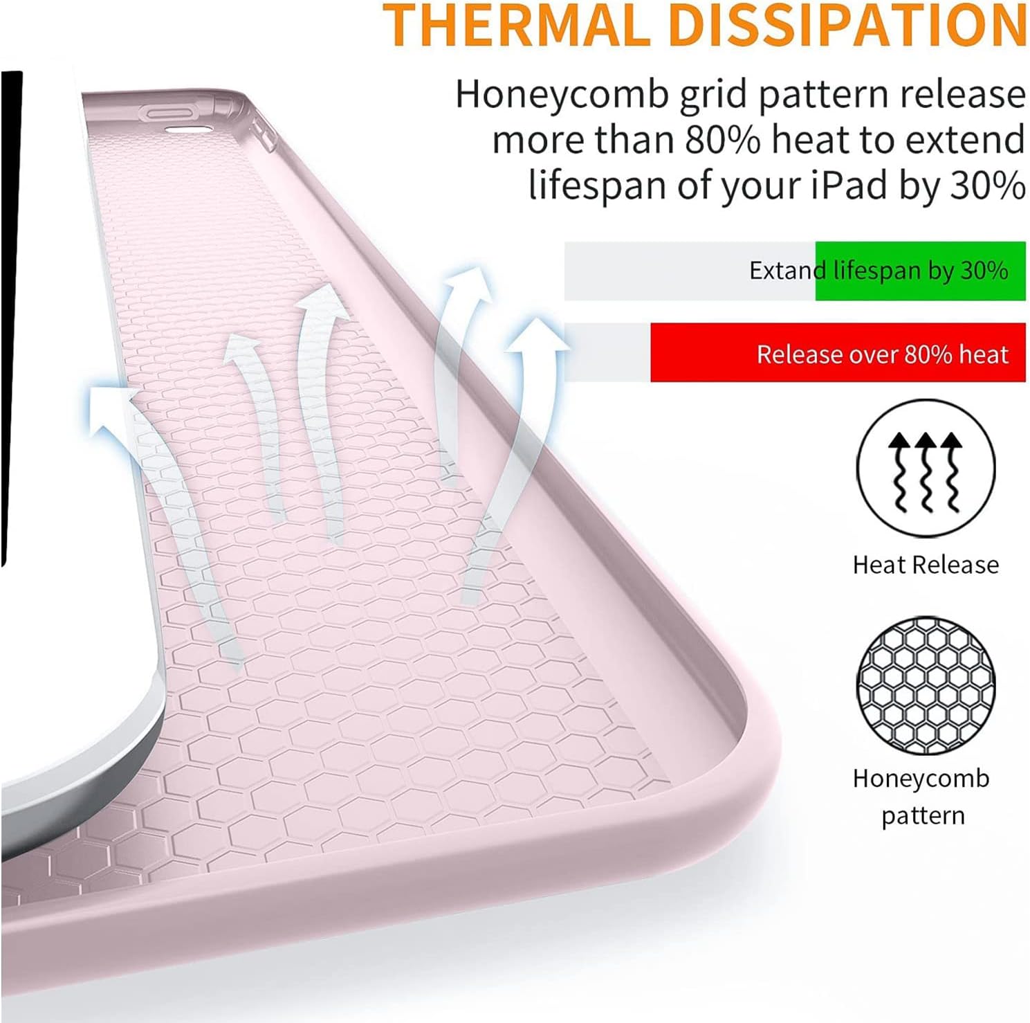 DuraSafe Cases iPad mini 6 8.3 inch 2021 Trifold Silicone Smart Case ...