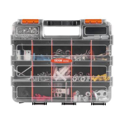 VEVOR Small Parts Organizer, 34 Compartment Double Side Tools VEVOR Small Parts Organizer, 34 Compartment Double Side Tools