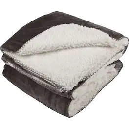 PetMaker - 80 x 100 Water Resistant Pet Blanket - Charcoal Gray