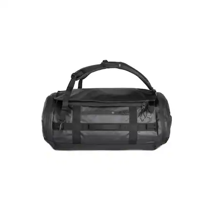 Front. WANDRD - WANDRD CARRYALL Duffel Backpack with Expandable Bottom Compartment (Black, 60L) - Black.