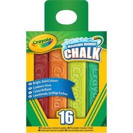 Crayola - Washable Sidewalk Chalk 16CT