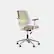 Left. Branch Furniture - Daily Chair – Office Chair with Swivel, Lumbar Support, Adjustable Arms, Sustainable & Comfortable Seating - Linden Green.