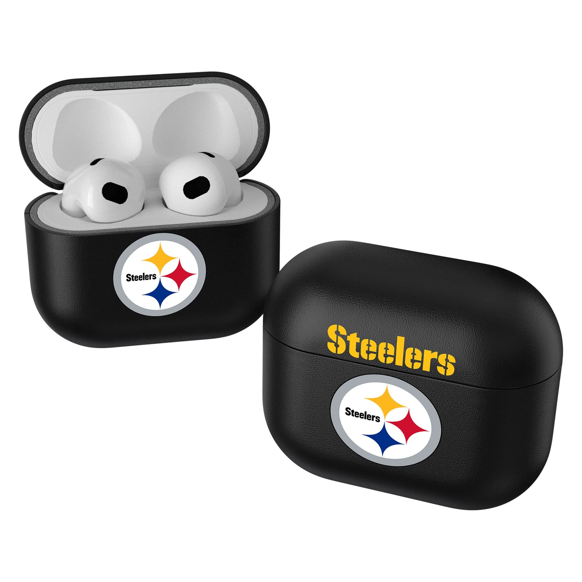Keyscaper - Pittsburgh Steelers Pittsburgh Steelers Insignia 2nd Gen AirPods Pro Case Cover - Black