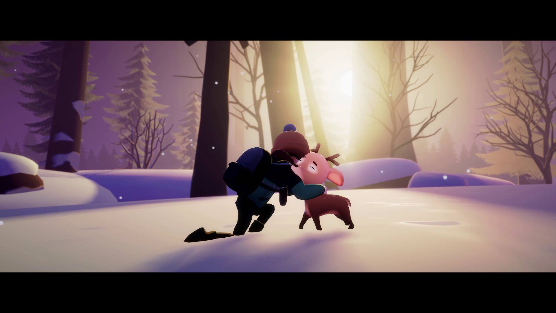 Angle. Maximum Games - Deer & Boy.