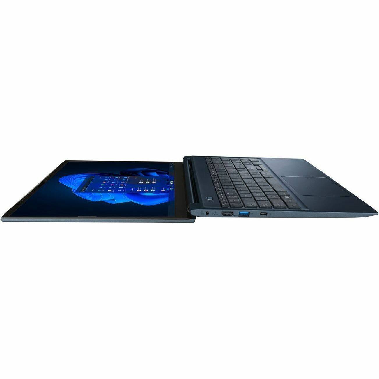 Alt View 4. Toshiba - Dynabook Satellite Pro C50-K 15.6" Notebook - Full HD - Intel Core 7 150U - 16 GB - 512 GB SSD - Dark Blue - Intel Chip - Dark Blue.