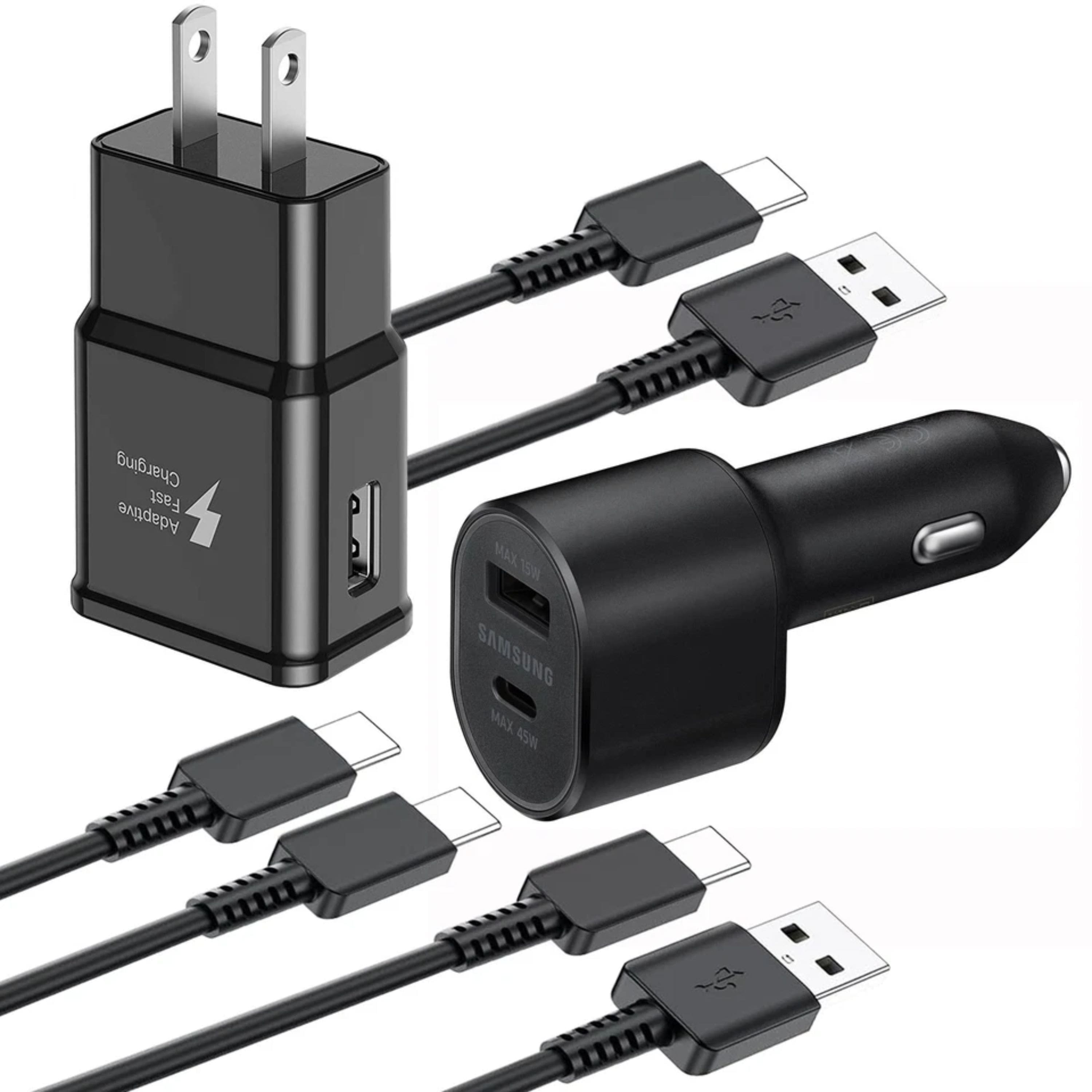 Kitcheniva - Premium Charger Bundle Samsung Fast Charging 5 Pack - Black price history on PriceWatchPro