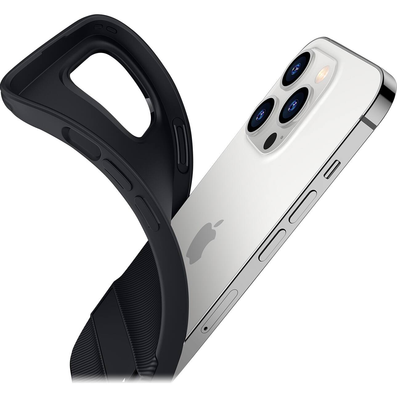 Alt View 18. SaharaCase - AirShield Boost Kickstand Series Case for Apple iPhone 14 Pro Max - Black.