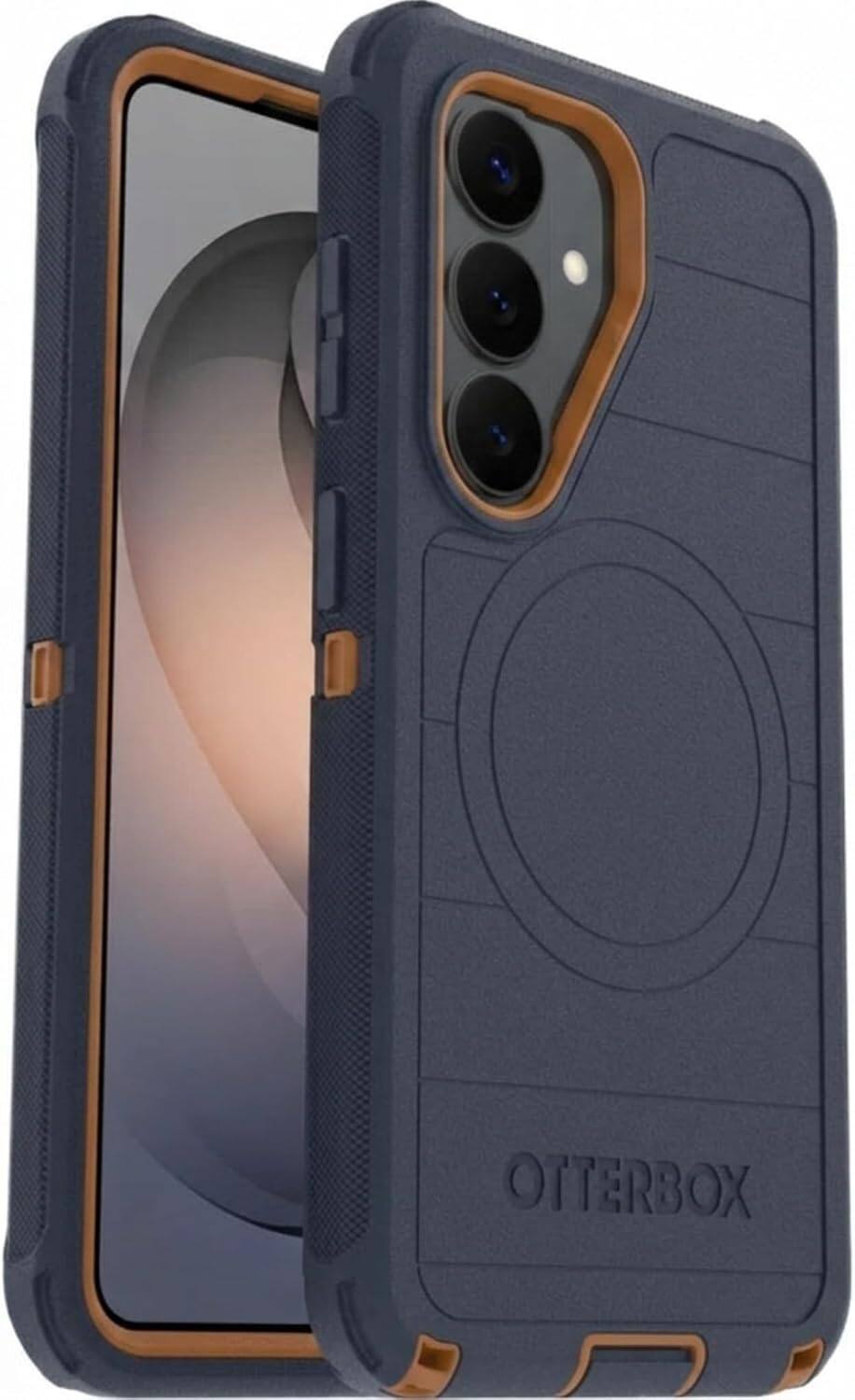 Navy Canyon (Blue & Orange)