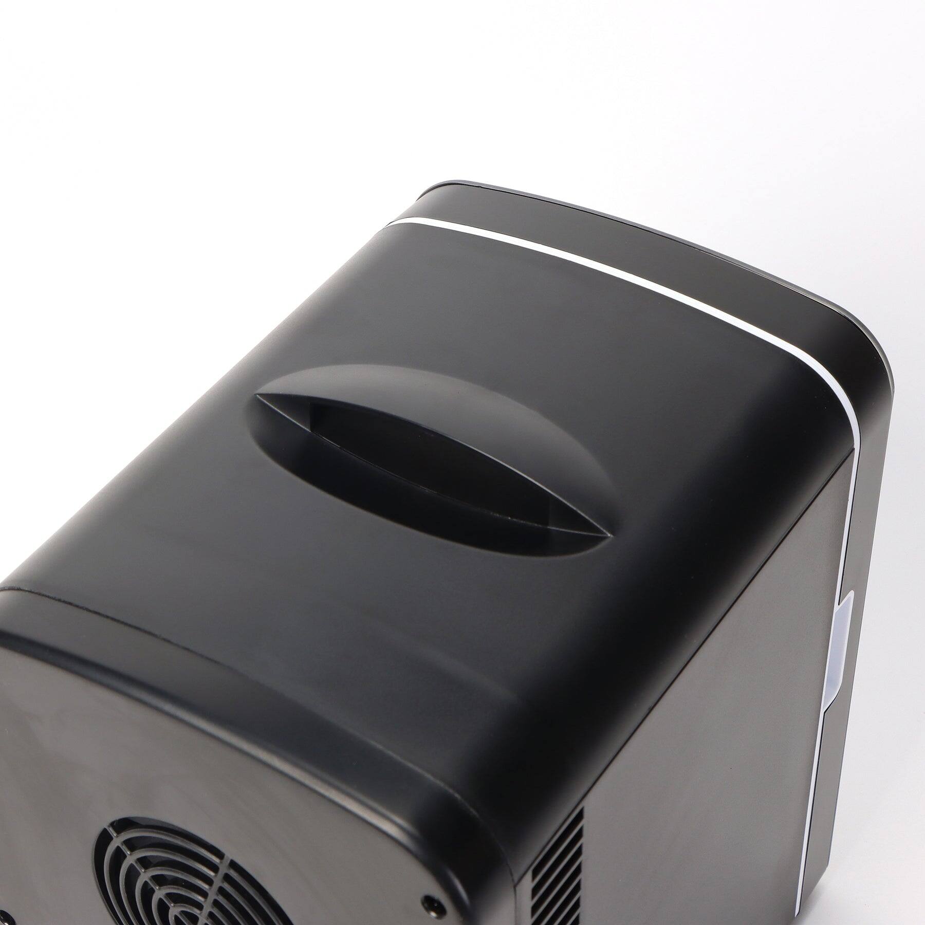 Alt View 1. Uber Appliance - Uber Chill 2.0 Thermoelectric 4 Liter Mini Fridge - BLACK.