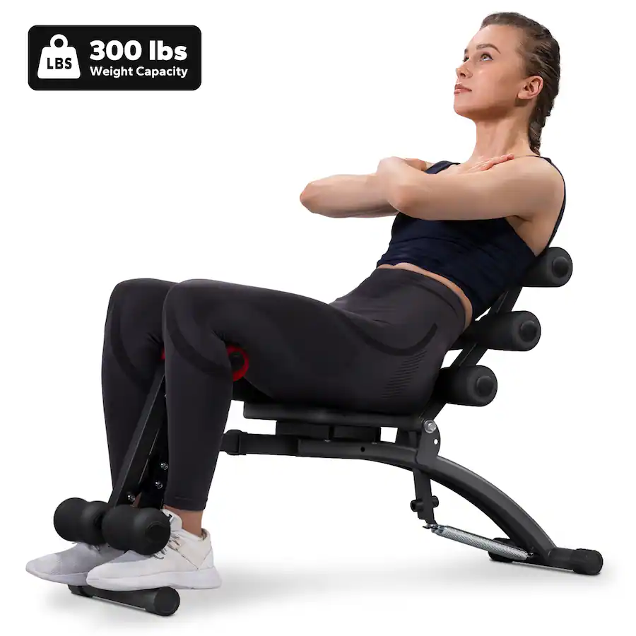 Merach Ab Machine Workout Routine NEW MERACH Ab Trainer Abdominal Workout Bench Exerciser Home Fitness ...