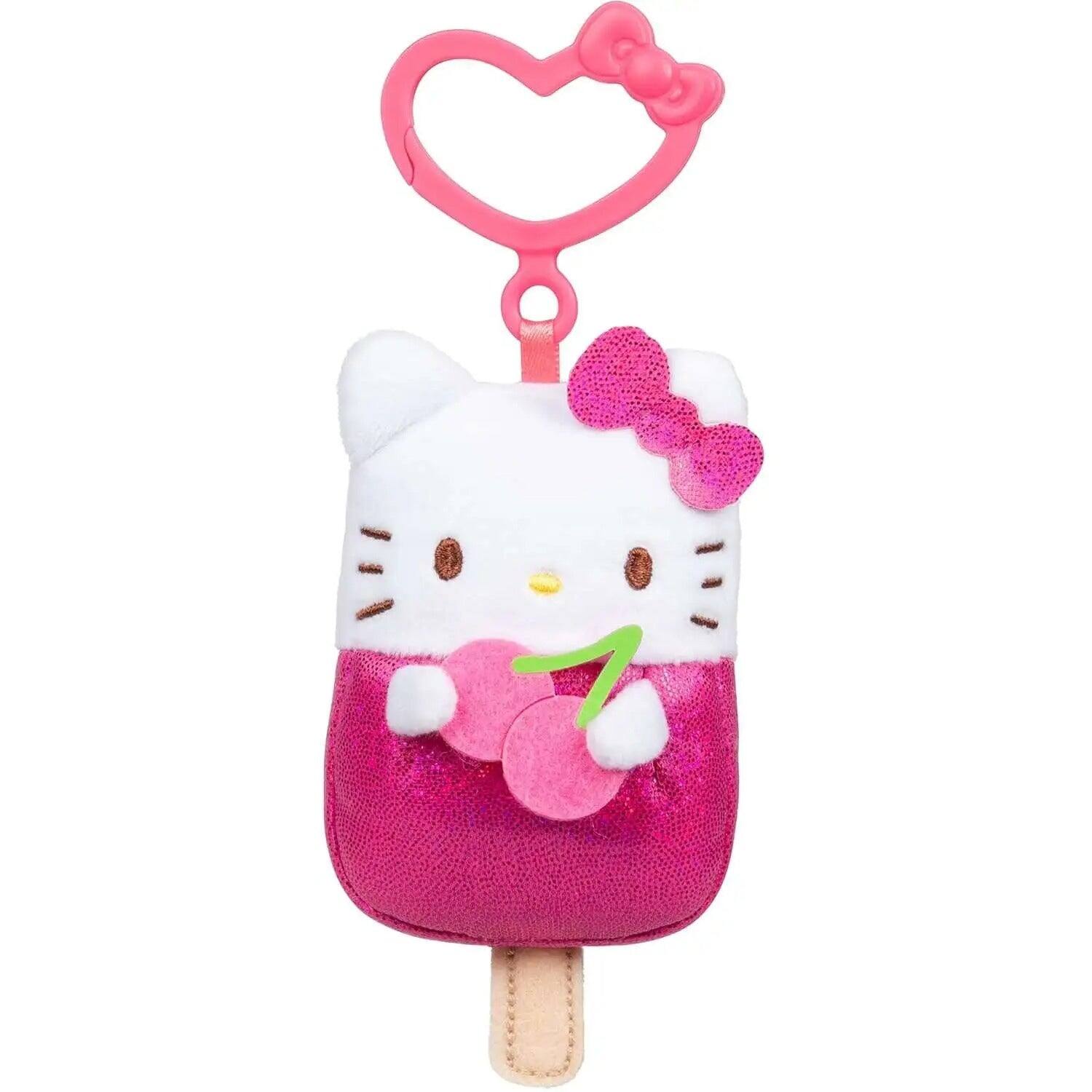 Front. Jazwares - Hello Kitty and Friends: Hello Kitty - 4" Clip-On Plush.