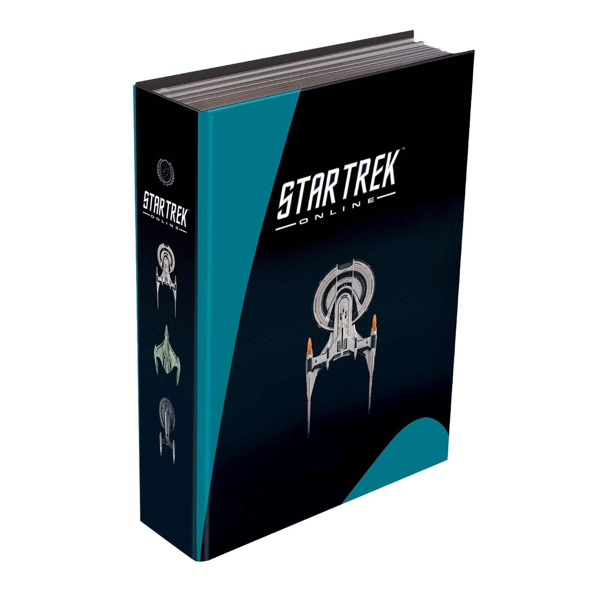 Eaglemoss - Star Trek Starship Collection Official Binder | Star Trek Online - Black