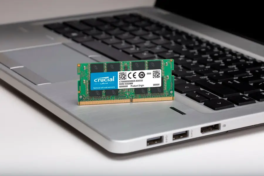 Crucial DDR4 SODIMM 2133 MHz 16GB CT000000XX000X-00XXX0 - pacron Origin 000000 00000000 Product Removal will void warranty 2 17 H PAE L 1 < O  V 7 S / a - P D A
