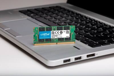 Crucial 16GB Kit (2x8GB) DDR4 3200MHz C22 SODIMM Laptop Memory Kit Crucial 16GB Kit (2x8GB) DDR4 3200MHz C22 SODIMM Laptop Memory Kit