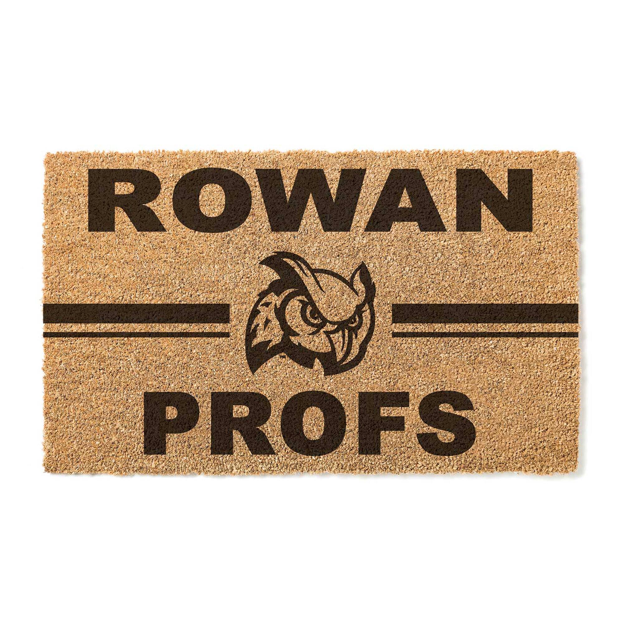 Jardine - Rowan Profs 18" x 30" Team Logo Doormat - Brown
