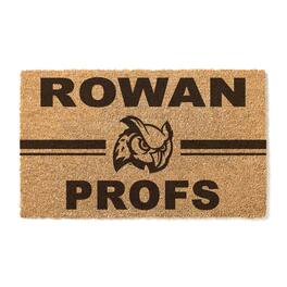 Jardine - Rowan Profs 18" x 30" Team Logo Doormat - Brown
