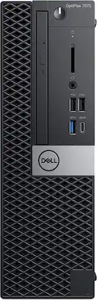 Dell - Refurbished OptiPlex 7070-SFF Desktop - Intel Core i5-9500 - 8GB Memory - 256GB SSD - Black