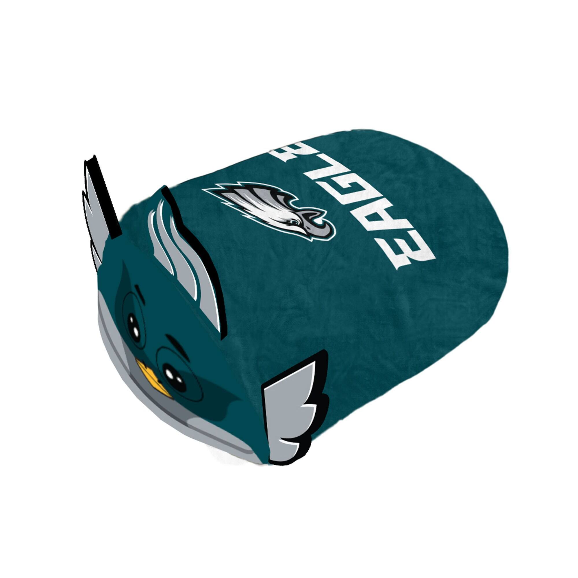 Front. Pegasus - Philadelphia Eagles Stackable Plushie Mascot Pillow - Multicolor.