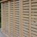 Angle Zoom. Yardistry - 10 ft. Meridian Cedar Privacy Wall - Brown.