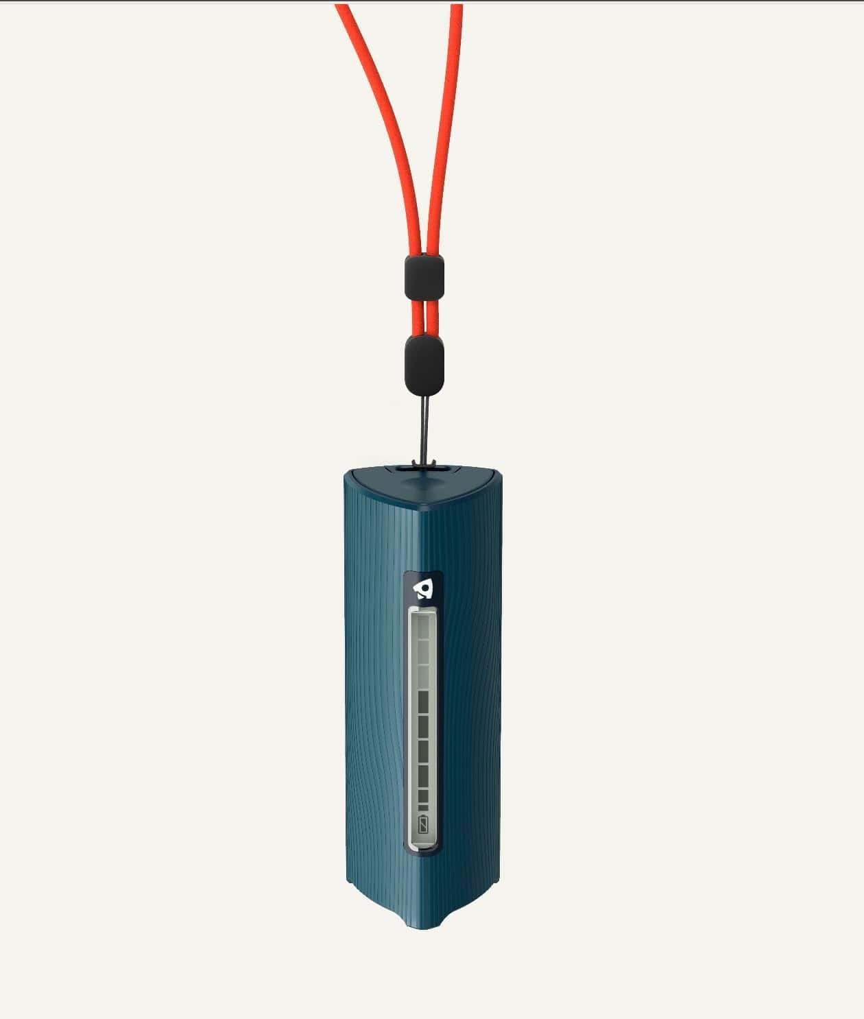 Portable CO₂ Detector & Air Quality Monitor – ALTOS Smart Indoor Sensor with App - Dark green