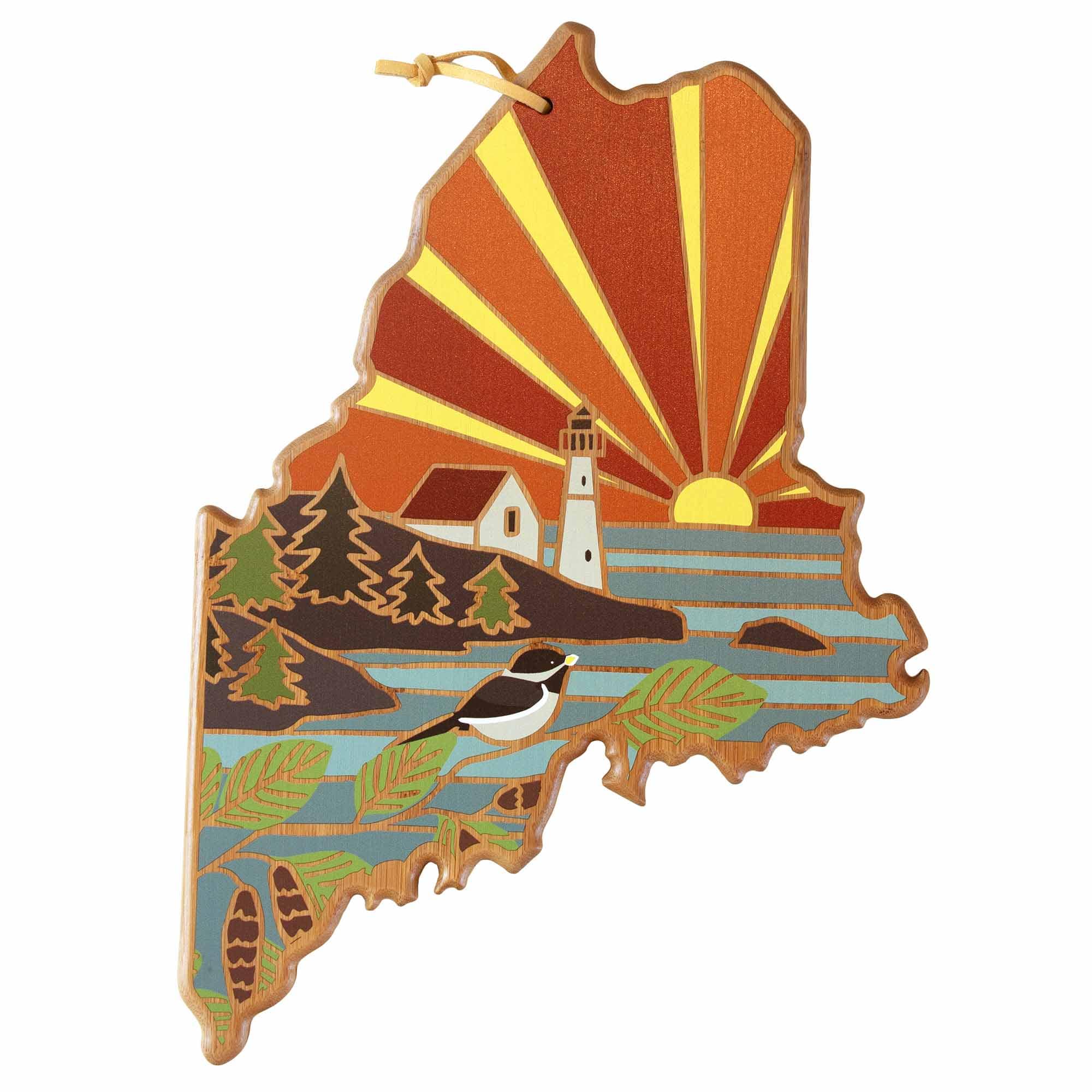 Totally Bamboo - Maine Cutting Board with Artwork by Summer Stokes price history on PriceWatchPro