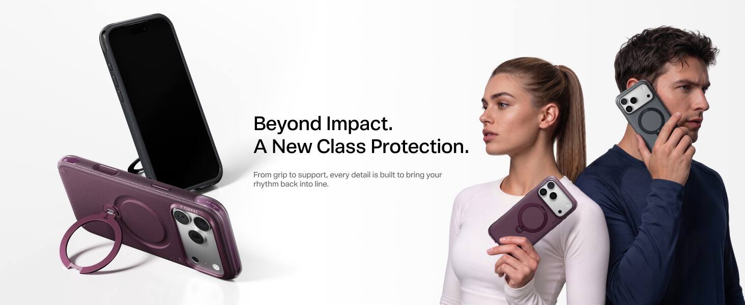Beyond Impact.  
A New Class Protection.  
From grip to support, every detail is built to bring your rhythm back into line.