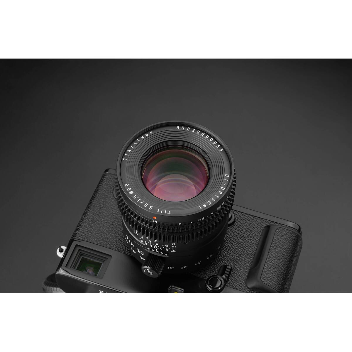 TTArtisan NO850800855 50/1.4062 L4 Tilt 2 0.5 DI - OPTICAL y of 2 5 75 4 8 m 14 4 B 16 BY 45 15' 30