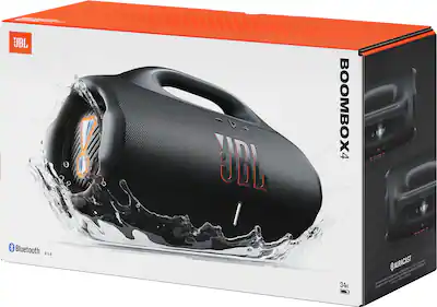 JBL Boombox 4 portable waterproof speaker 2025 Black JBL Boombox 4 portable waterproof speaker 2025 Black