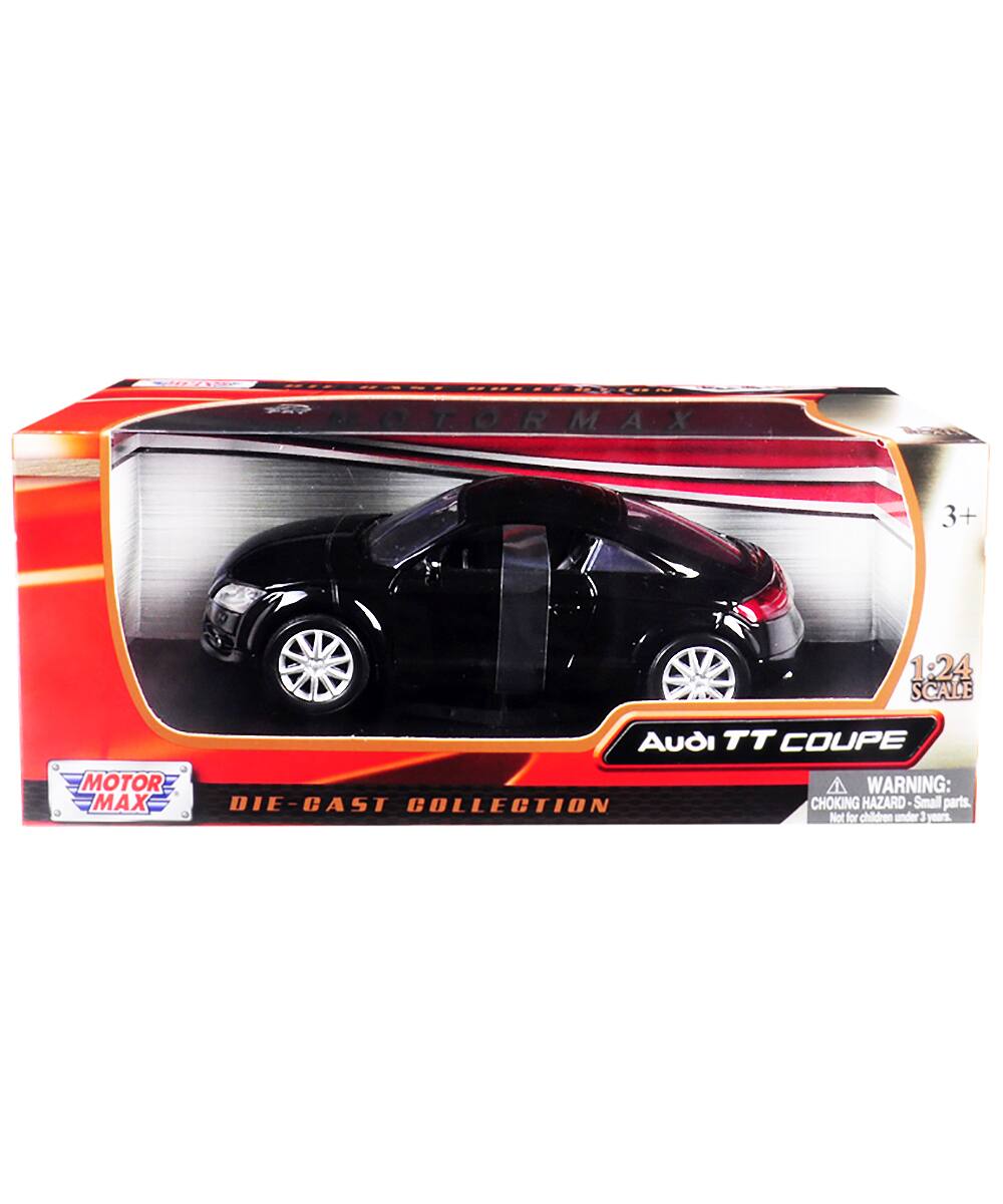 MOTOR MAX 3+ 1:24 SCALE Audi TT COUPE MOTOR WARNING: MAX DIE-CAST COLLECTION CHOKING HAZARD Small parts. Not for children under 3 years
