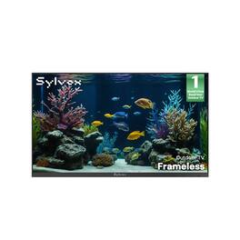 Sylvox - 75" Smart Outdoor TV, Ultra-Narrow Bezel, 4K 1000 Nits Partial Sun, IP56 Waterproof, Dolby Atmos (Frameless)