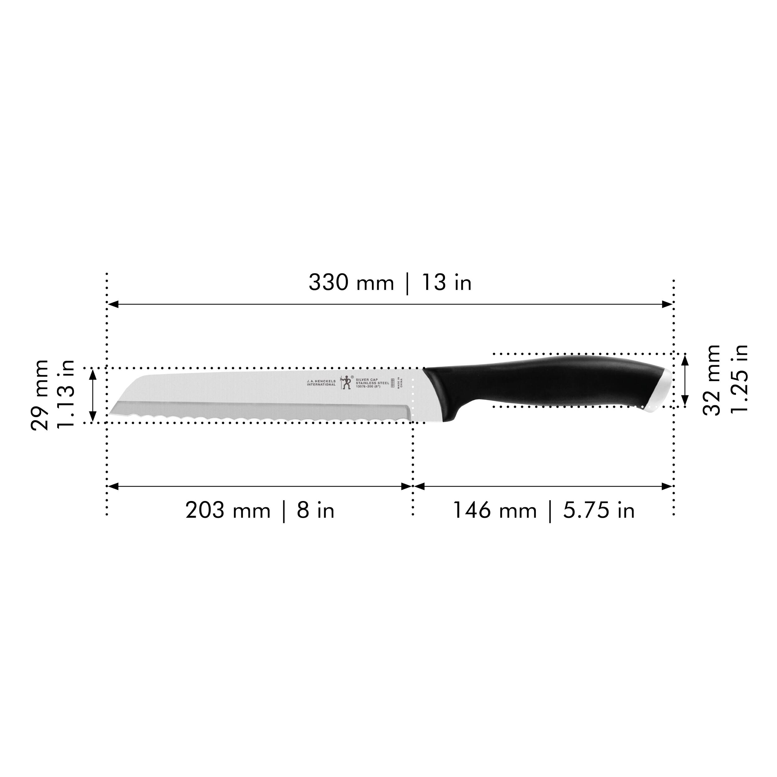 330 mm | 13 in  
29 mm | 1.13 in  
203 mm | 8 in  
146 mm | 5.75 in  
32 mm | 1.25 in