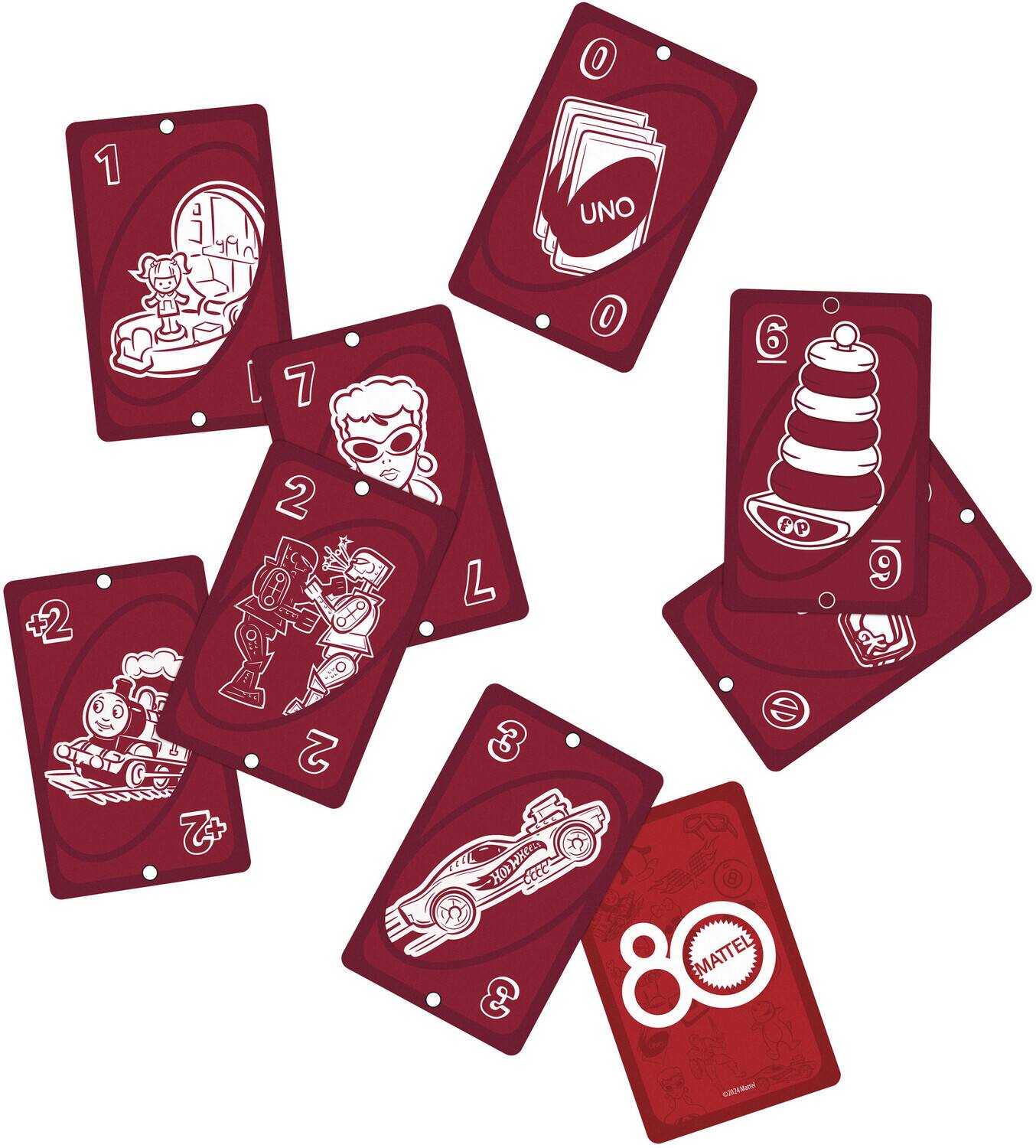 UNO: Ruby Red, 80th Anniversary COLLECTIBLES Mattel 194735315994