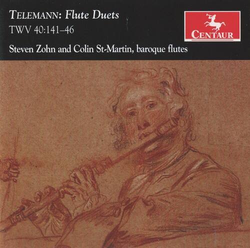 TELEMANN: Flute Duets  
TWV 40:141-46  

Steven Zohn and Colin St-Martin, baroque flutes  

CENTAUR