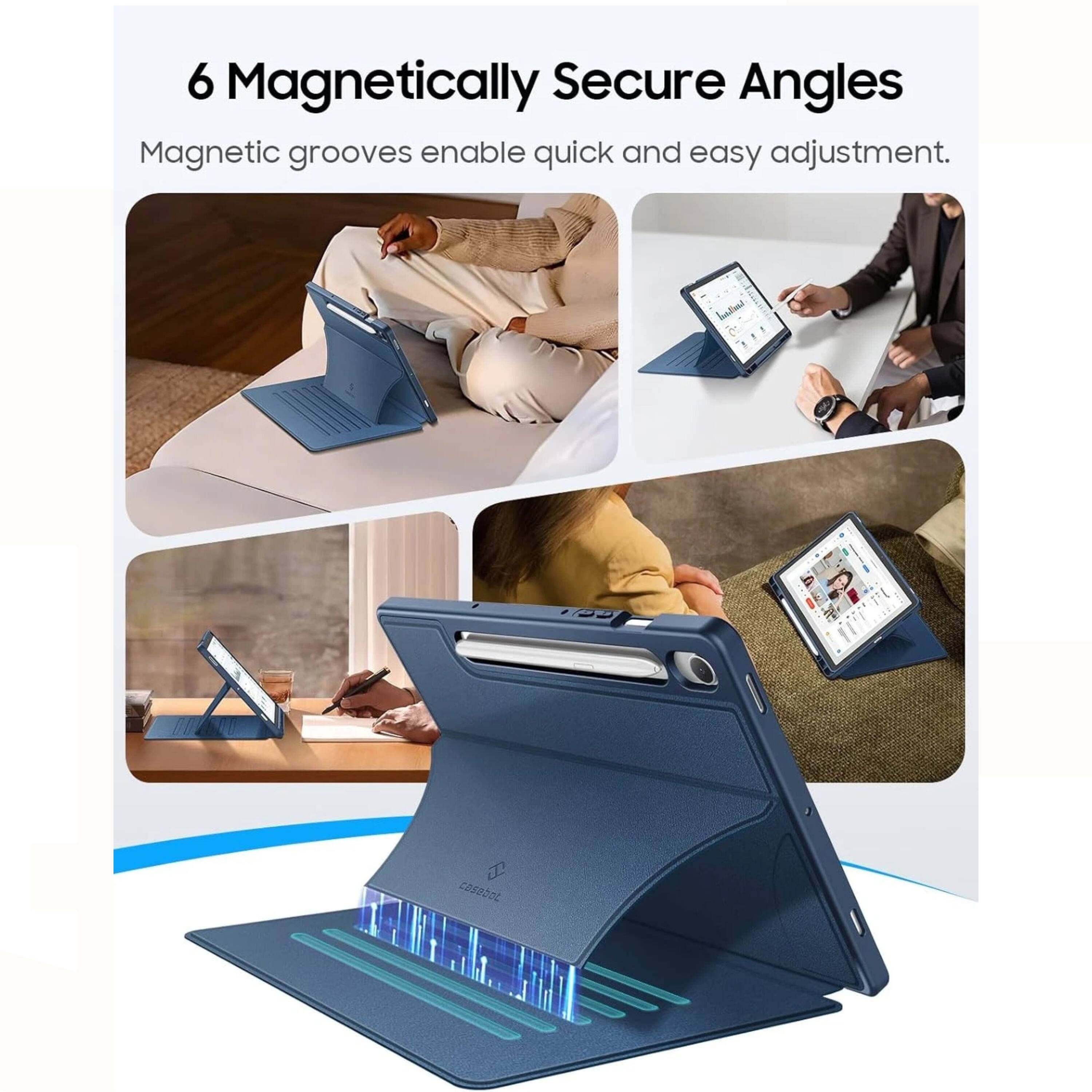 6 Magnetically Secure Angles  
Magnetic grooves enable quick and easy adjustment.