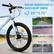 WEAR-RESISTANT & ANTI-SLIP TIRES
20" * 1.75"
Cement Road
Brick Road
Wood Floor
Asphalt Road